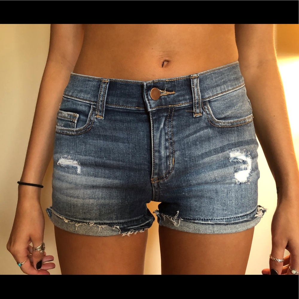 jean shorts